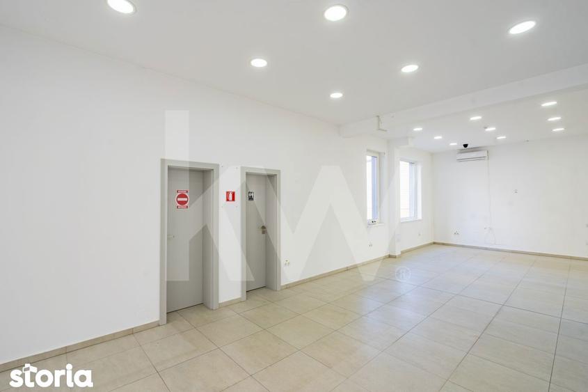 Spatiu comercial finisat 174mp vitrina Dna Stanca ideal showroom clini - 3