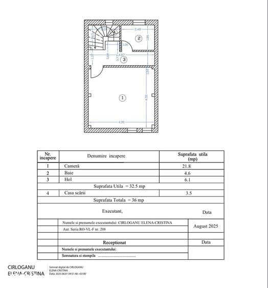 Casă cu 5 camere cu Teren 183 Mp în Vatra Luminoasă