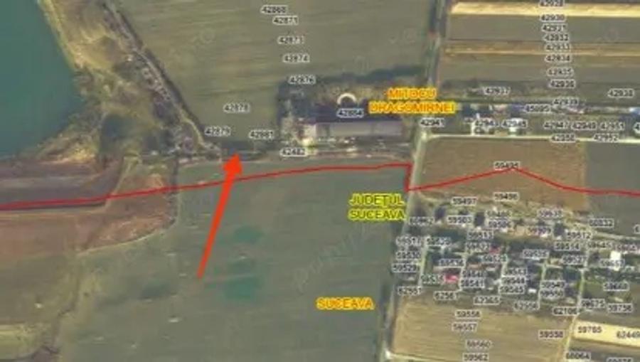 Teren de 3400 mp, în Mitocu Dragomirnei