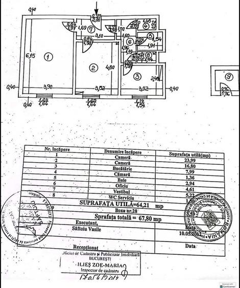 Apartament cu 2 camere decomandat în Drumul Sării