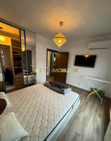 Apartament cu 2 camere semidecomandat, mobilat în Băneasa