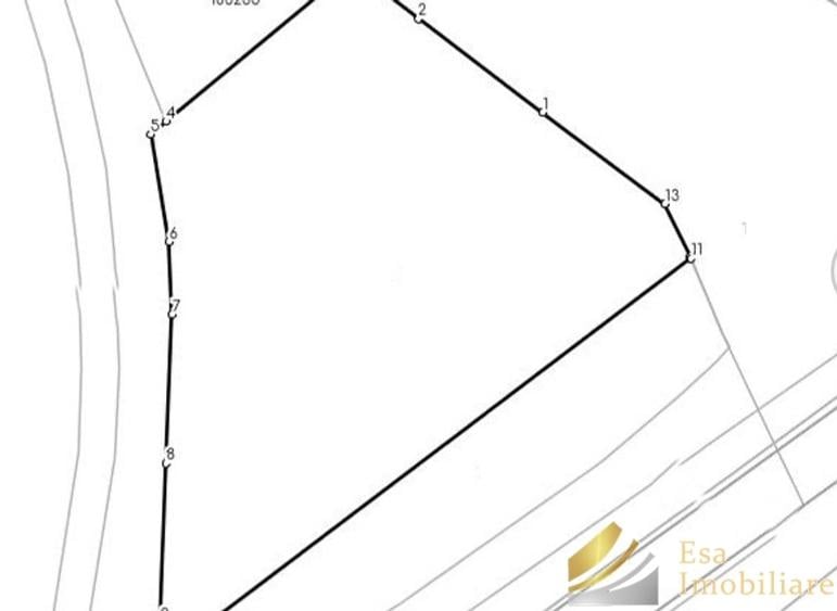 Teren Construcții intravilan de 7005 mp, în Exterior Sud