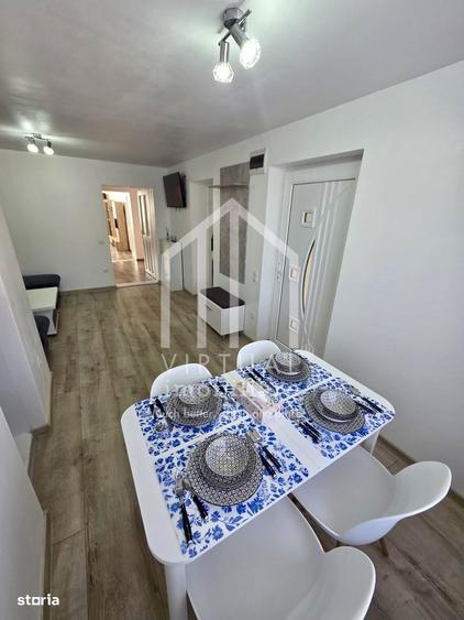 Apartament cu 4 camere decomandat, mobilat în Valea Aurie