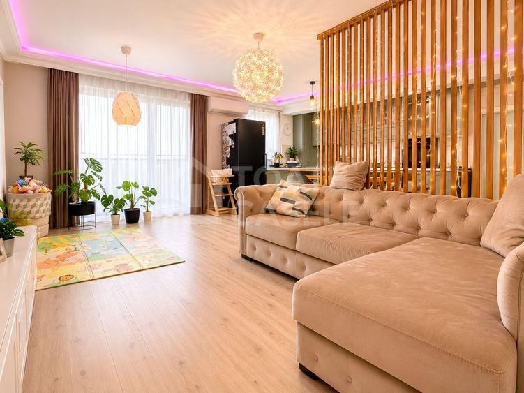 Apartament 2 camere, ultrafinisat,  zona Intre Lacuri - 2