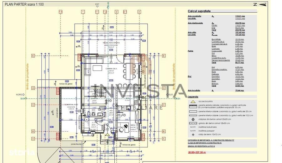 Casă individuală cu 5 camere cu Canalizare în Sopor