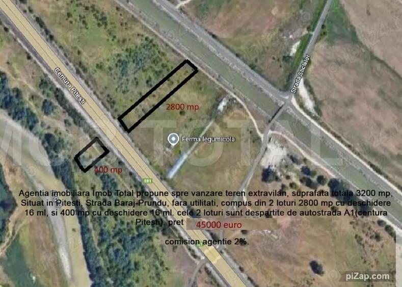 Teren de 6667 mp, în Tudor Vladimirescu