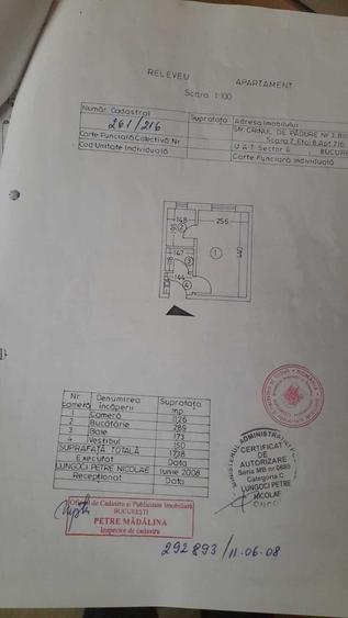 Vand garsoniera Drumul Taberei - Piata Moghioros - 6