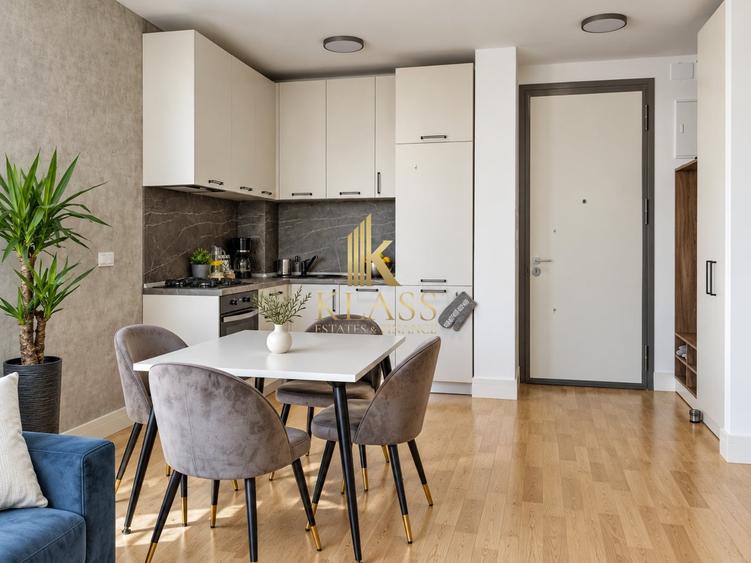 Apartament cu 2 camere semidecomandat, mobilat în Barbu Văcărescu