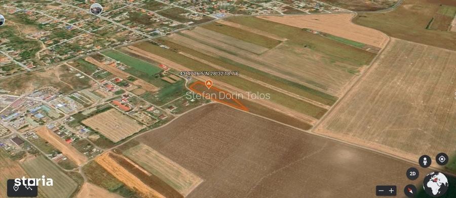 Teren Investitie 4750 mp Limanu - Parcelabil, langa Mangalia