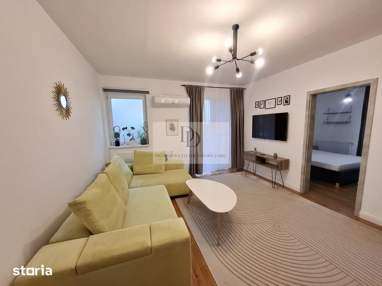 Apartament cu 2 camere semidecomandat în Borhanci
