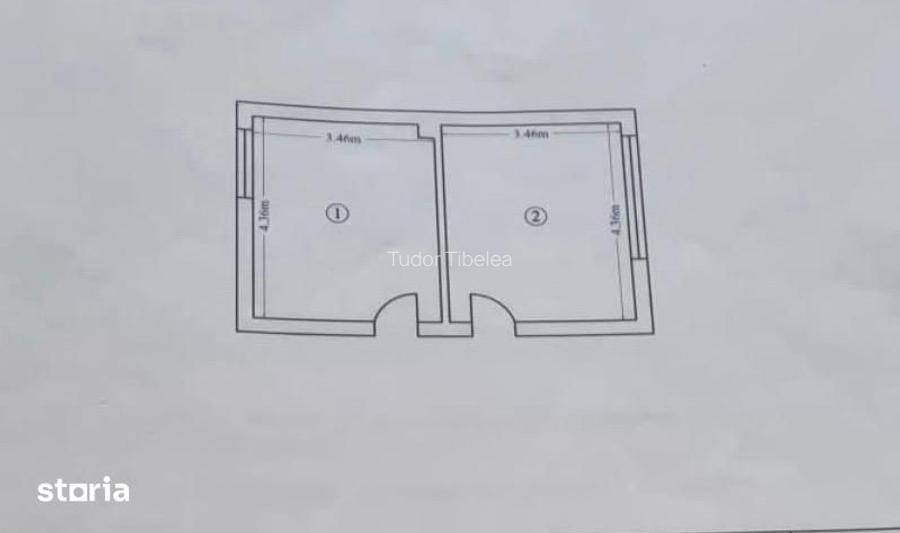 2 camere | Renovat | Aparatorii Patriei| etaj 2/4 | 40 mp| T738