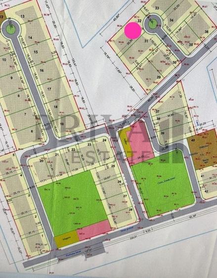 Teren Construcții intravilan de 750 mp, în Ronaț