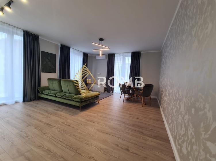 Apartament cu 2 camere semidecomandat, mobilat în Grigorescu
