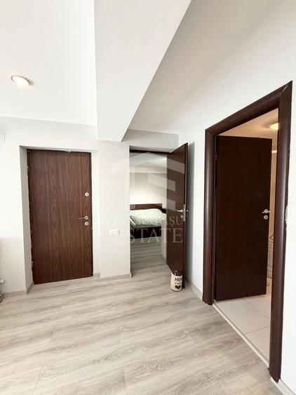 Apartament cu 2 camere semidecomandat, mobilat în Exterior Est