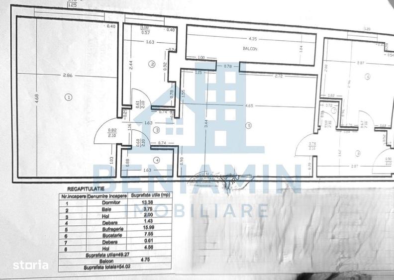 Apartament cu 2 camere semidecomandat în Craiovița Nouă