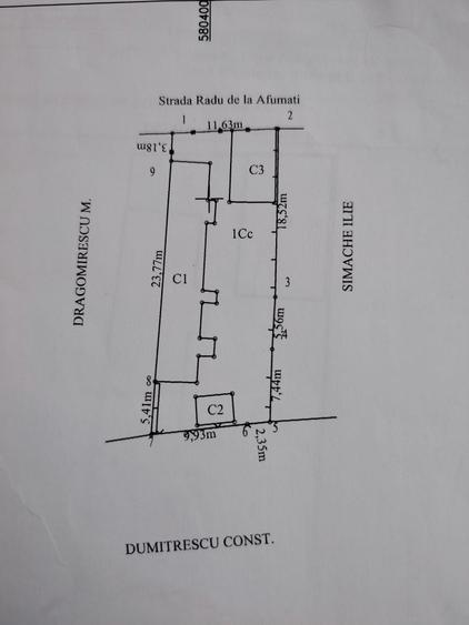 Casă cu 2 camere în Central