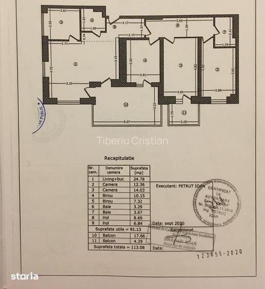 Apartament personalizat de 5 camere in complex Parcului20 cu parcare