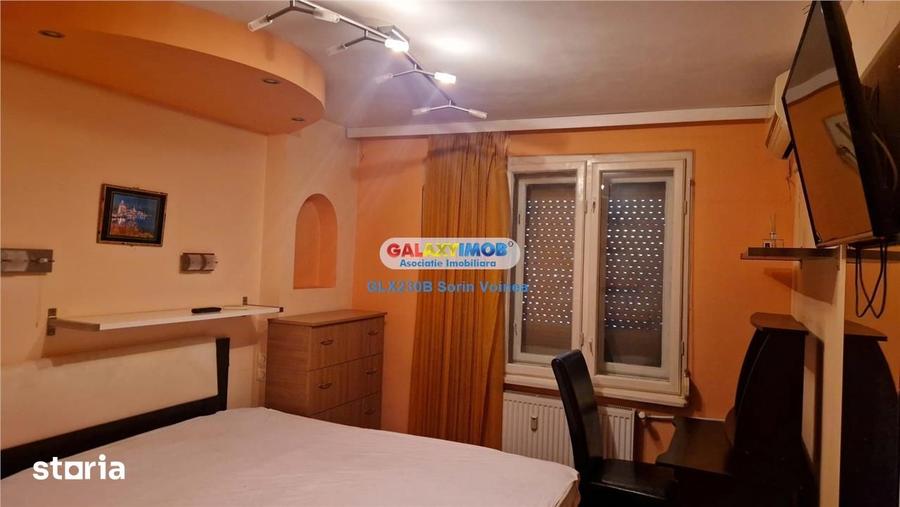 Apartament cu 4 camere semidecomandat, mobilat în Militari