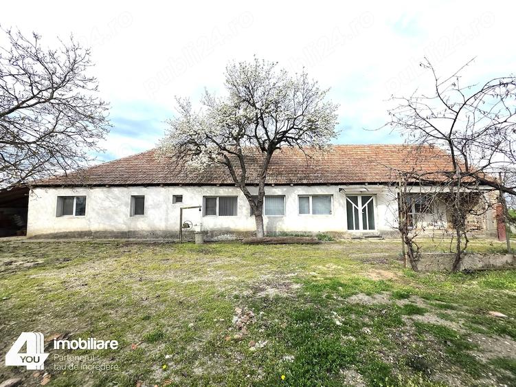 Casă cu 4 camere cu Teren 1737 Mp în Livada