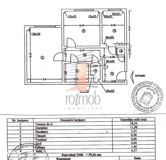 Apartament 2 camere decomandat, an 1981, vis-a-vis de Parcul Circului - 3