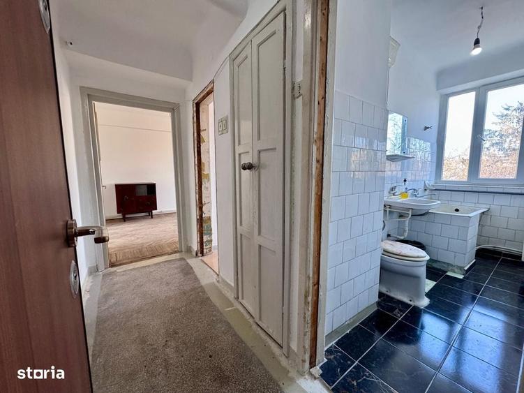 Apartament cu 2 camere nedecomandat în Central