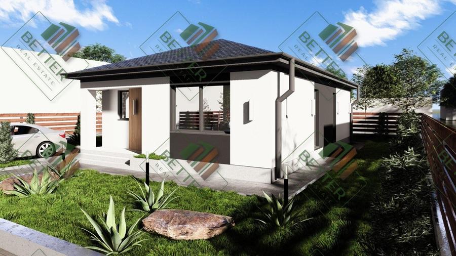 Casă individuală cu 3 camere cu Teren 350 Mp în Berceni