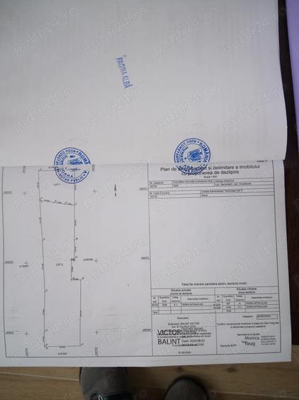 Teren de 3000 mp, în Central