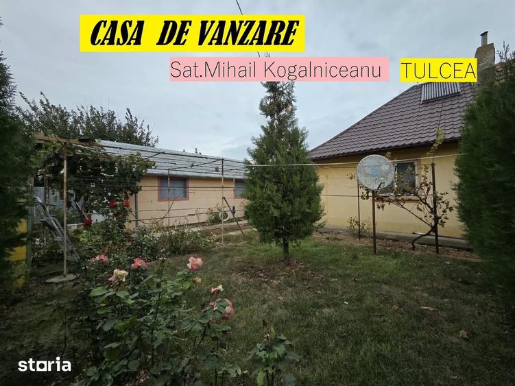 Casă cu 4 camere cu Teren 928 Mp în Mihail Kogălniceanu