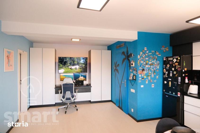 Apartament cu 2 camere, mobilat în Borhanci