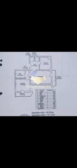 Apartament cu 2 camere semidecomandat, mobilat în Lujerului