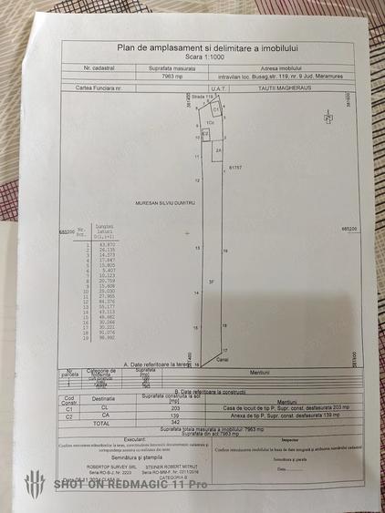 Teren de 60 mp, în Bușag