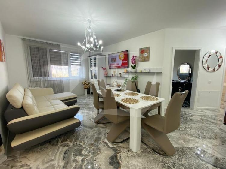 Apartament cu 3 camere semidecomandat, mobilat în Mănăștur