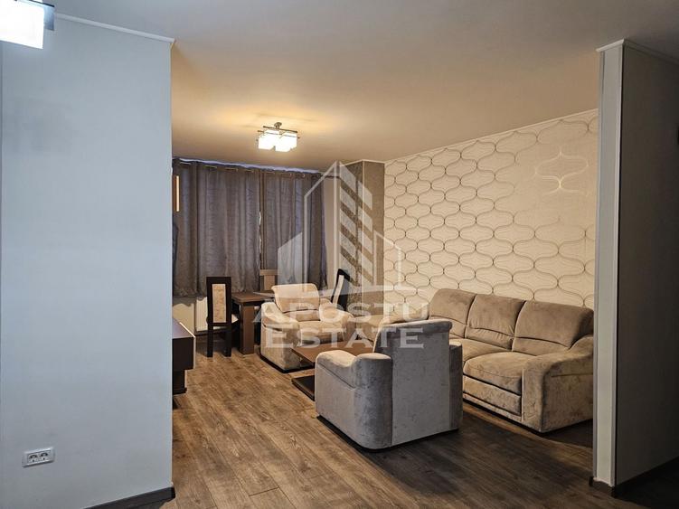 Apartament cu 3 camere decomandat, mobilat în Podgoria