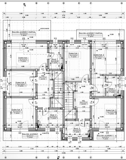 Duplex cu 4 camere cu Teren 390 Mp în Covaci