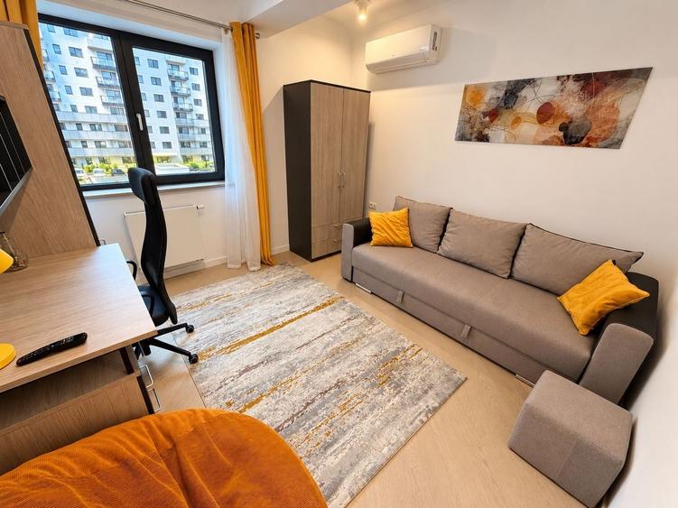 Apartament cu 3 camere, mobilat în Pipera