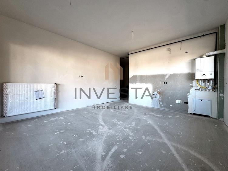 Apartament cu 3 camere semidecomandat în Florești