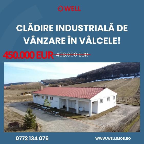 Spațiu industrial, în Vâlcele