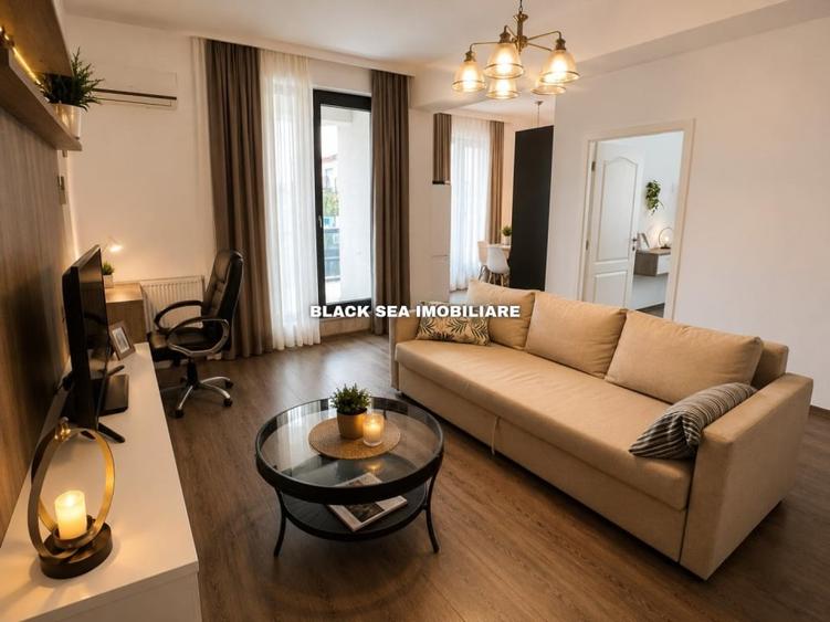 Apartament cu 2 camere, mobilat în Faleza Nord