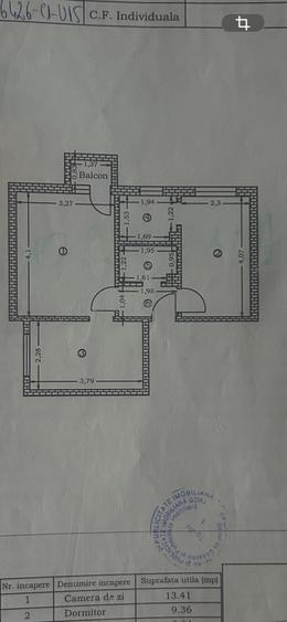 Apartament cu 3 camere semidecomandat în 9 Mai