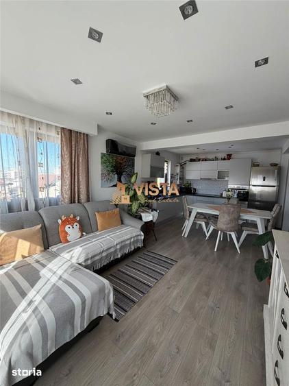 Apartament cu 4 camere, mobilat în Tractorul
