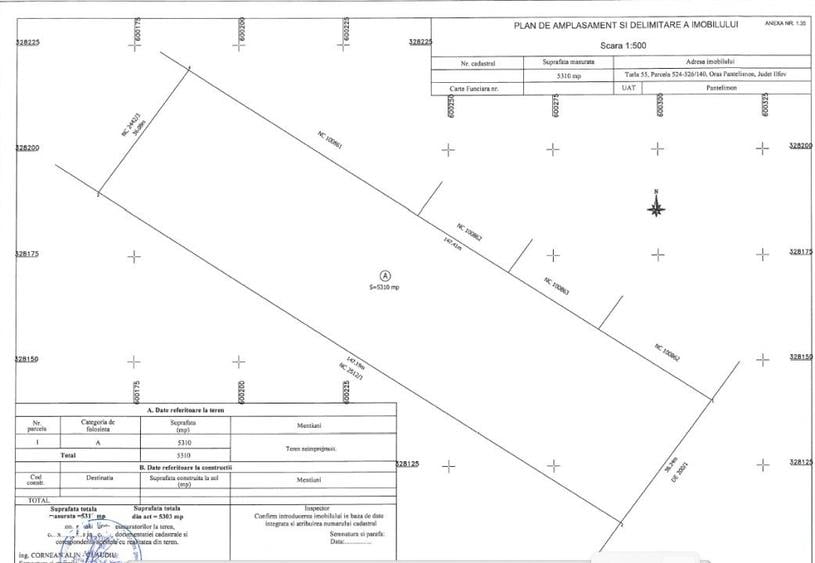 Teren de 5310 mp, în Industriilor