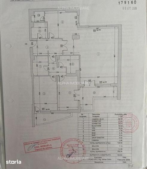 Apartament cu 3 camere în Grozăvești