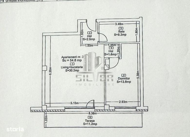 Apartament ultrafinisat la 3 minute de Baza Sportiva. - 1