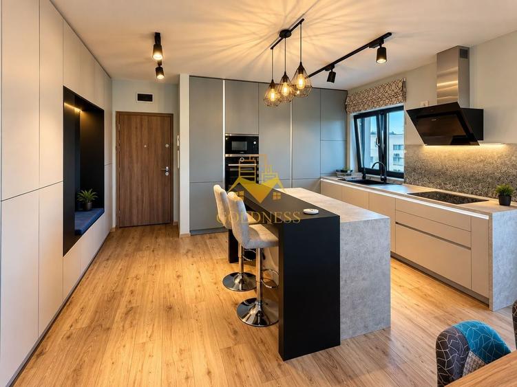 Apartament cu 3 camere, mobilat în Europa