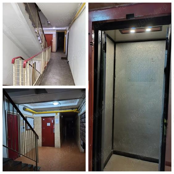 Apartament cu 3 camere semidecomandat în Colentina