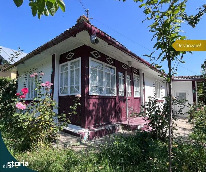 Casă cu 2 camere cu Teren 1248 Mp în Bârnova