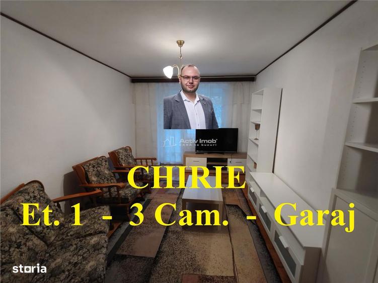 Oravita, Chirie, 3 Cam, Et. 1, Garaj Inclus, Zona Garii - 6
