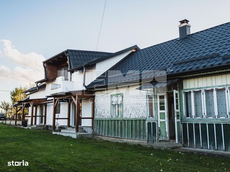 Casă cu 3 camere cu Teren 1500 Mp în Marginea
