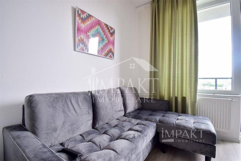 Apartament cu 2 camere semidecomandat, mobilat în Mărăști
