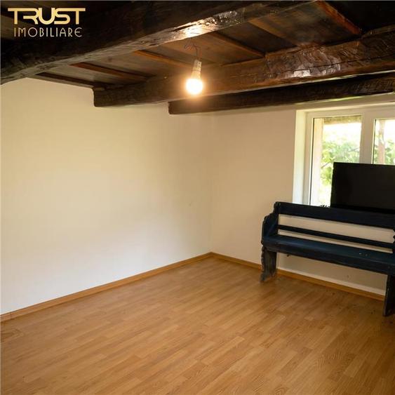 Casă cu 2 camere cu Teren 1500 Mp în Țaga